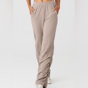 Alo Yoga Ruched Terry Pants
